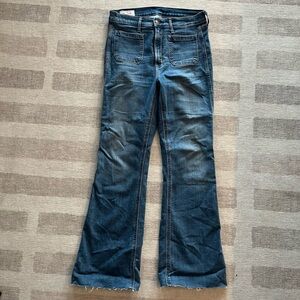 GAP High Waisted 70s Flare Jeans